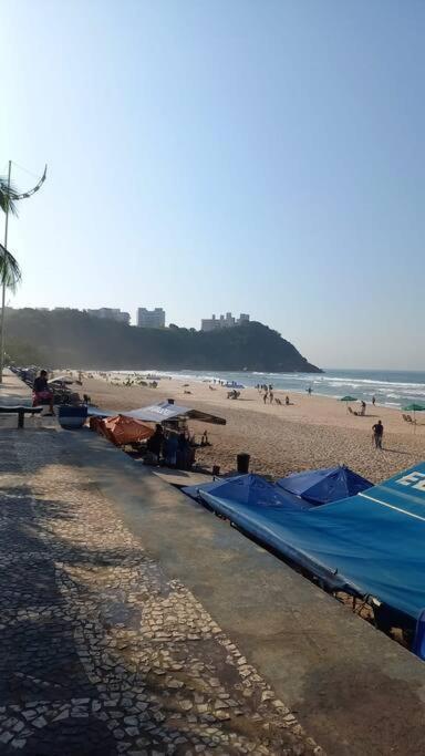 Apto Praia Do Tombo 과루자 외부 사진