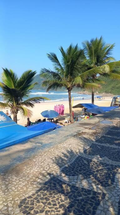 Apto Praia Do Tombo 과루자 외부 사진